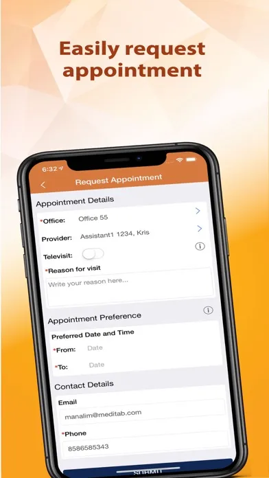 Скриншоты IMS Patient App