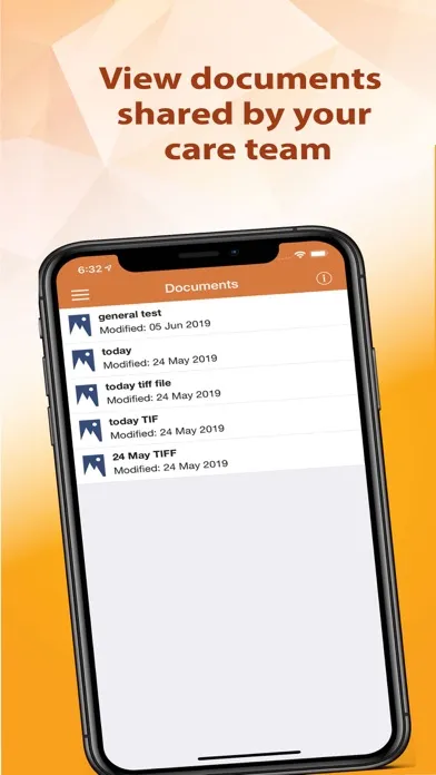 Скриншоты IMS Patient App