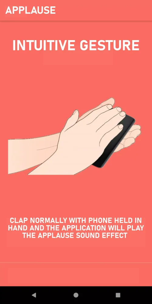 Applause Screenshots