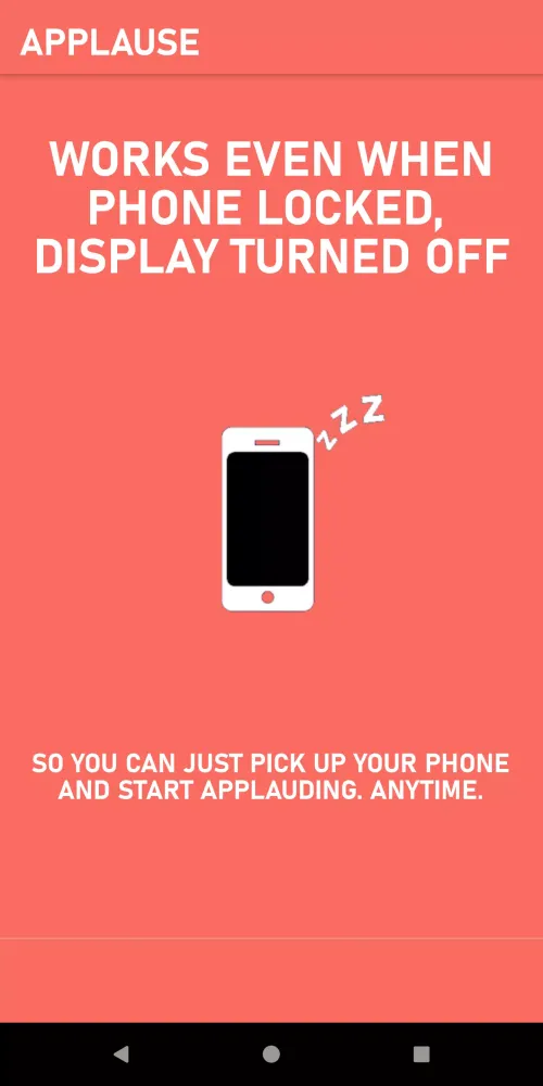 Applause Screenshots