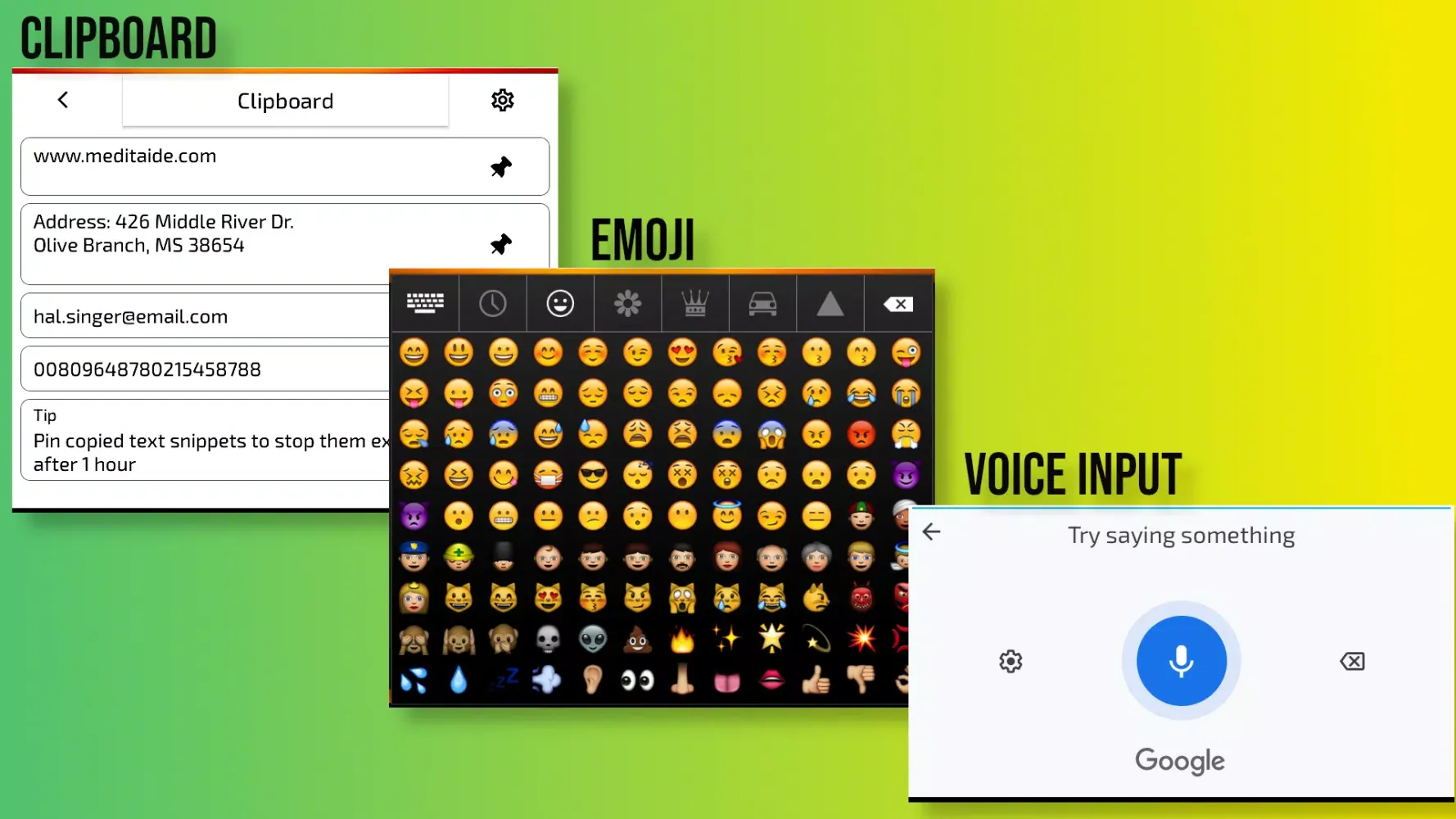 Old T9 Keyboard Screenshots