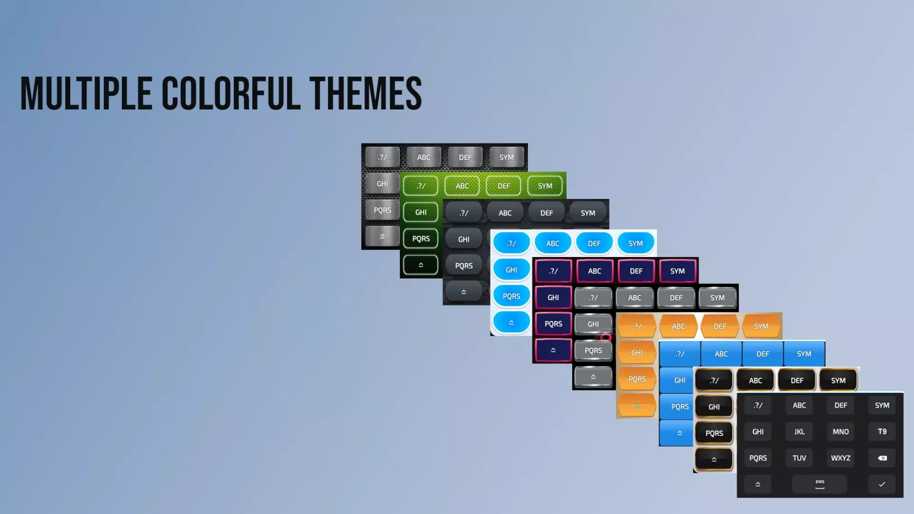 Old T9 Keyboard Screenshots