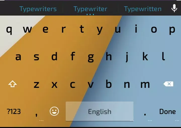 Скриншоты Typewriter Sound Keyboard