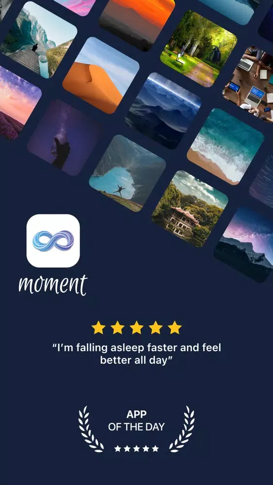 Tangkapan skrin Moment Meditation & Deep Sleep