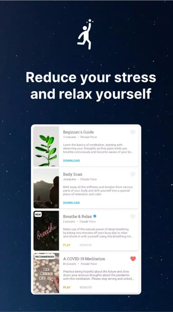 Screenshot di Let's Meditate: Relax & Sleep