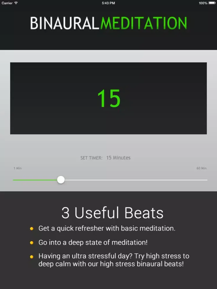 صور Binaural Meditation - Deep Mindfulness iPad 