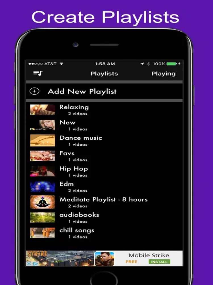 Screenshot di Meditation Music Playlist iPad 
