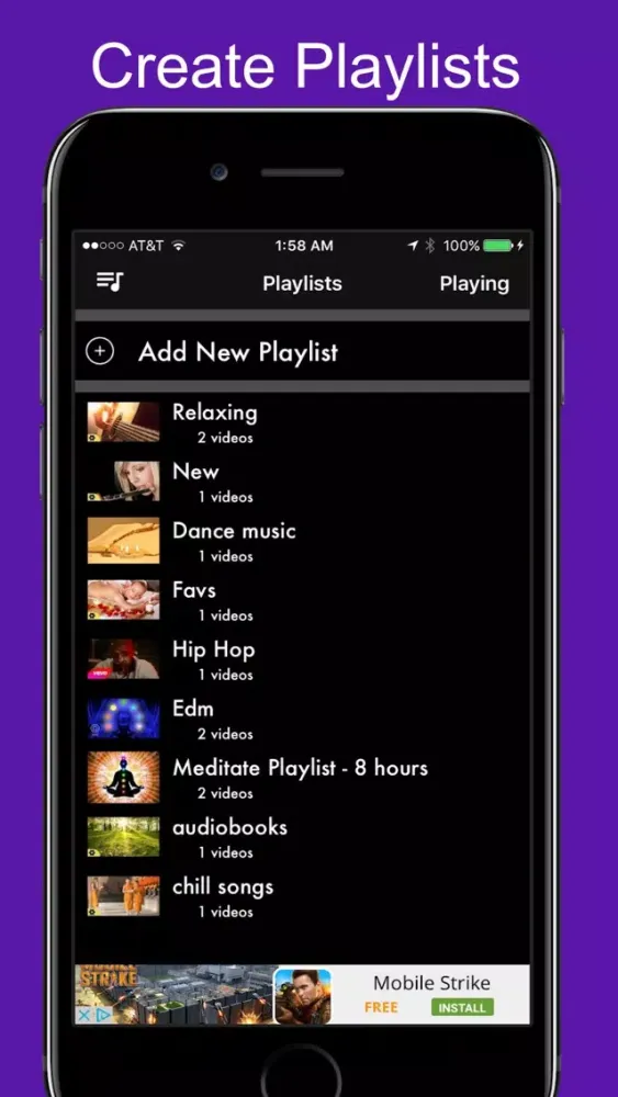 Screenshot di Meditation Music Playlist