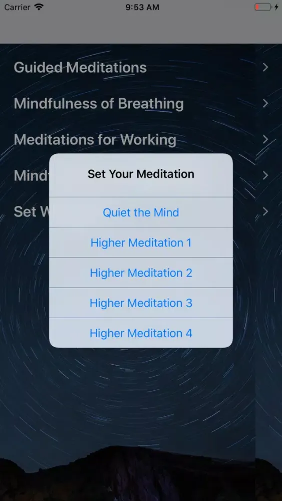 Calm Meditation स्क्रीनशॉट