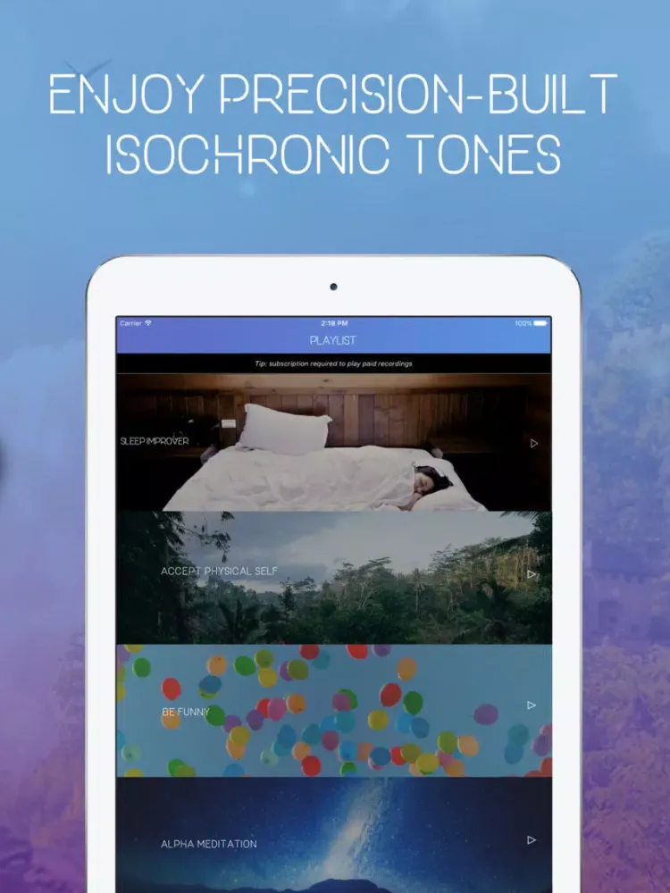 ภาพหน้าจอของ Mindfulness & Meditation App iPad 