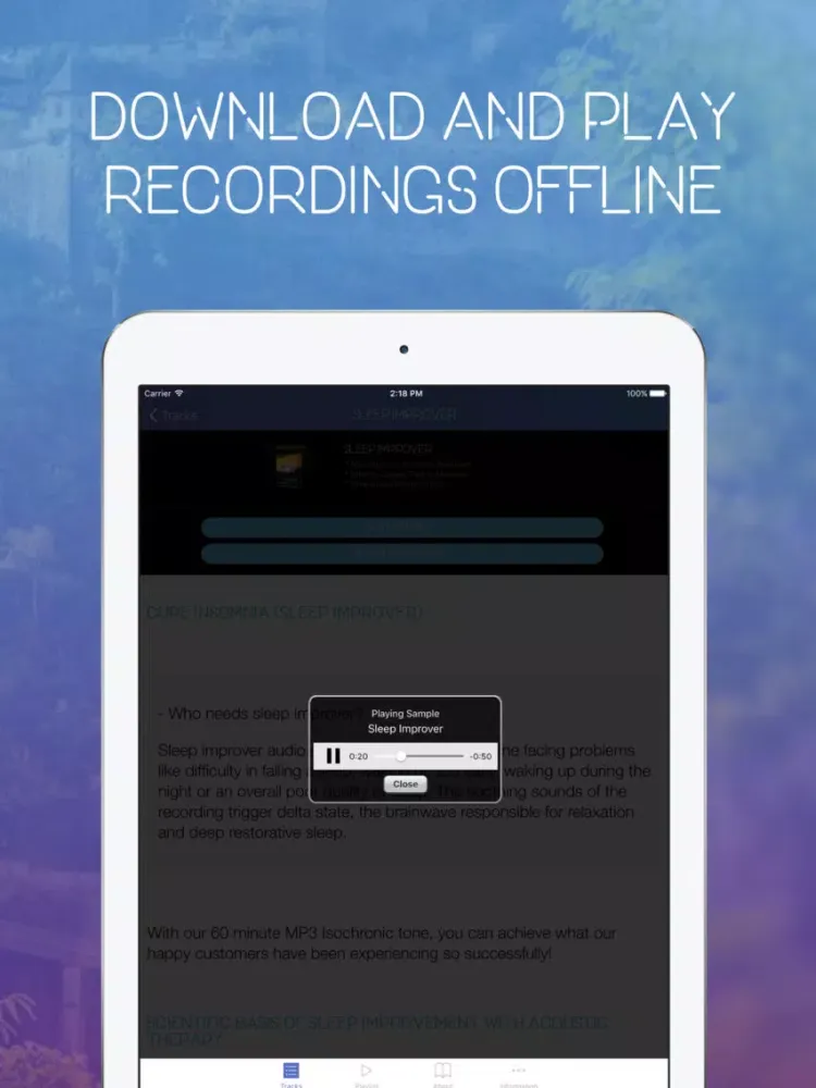 ภาพหน้าจอของ Mindfulness & Meditation App iPad 