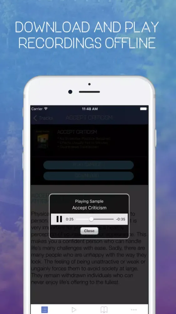 ภาพหน้าจอของ Mindfulness & Meditation App