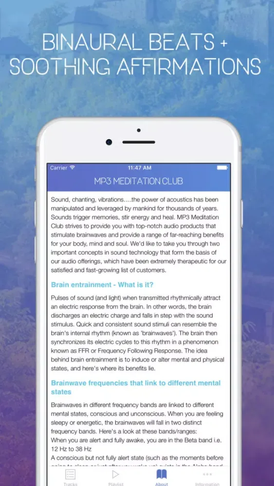 ภาพหน้าจอของ Mindfulness & Meditation App