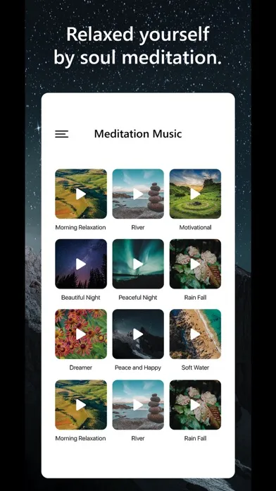 Captures d'écran de Meditation Sounds: Daily Relax