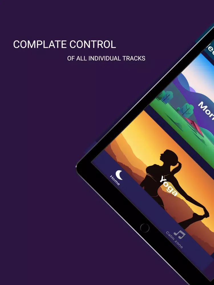 Tangkapan skrin Calm Meditation Music iPad 