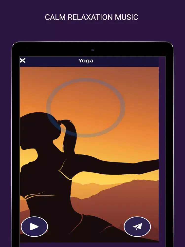 Tangkapan skrin Calm Meditation Music iPad 