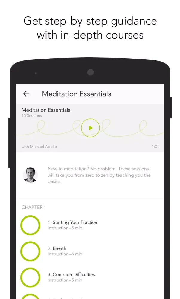 Capturas de pantalla de Meditation Studio