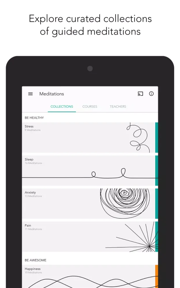 Capturas de pantalla de Meditation Studio