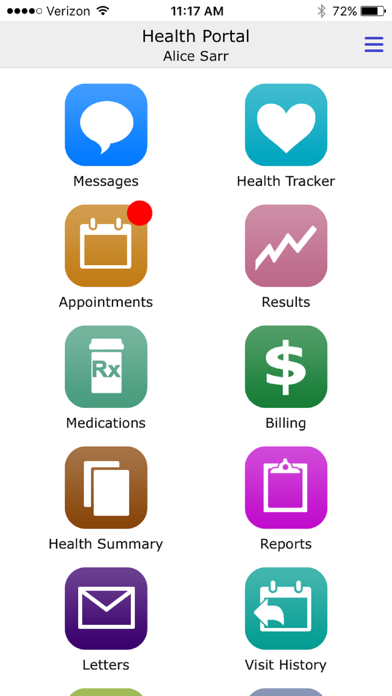 Скриншоты MEDITECH MHealth