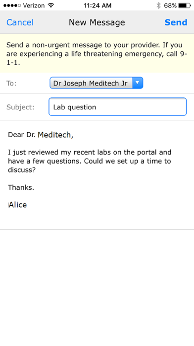 Скриншоты MEDITECH MHealth