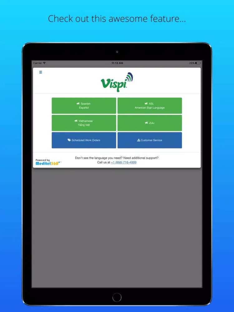 Vispi by MasterWord iPad  Screenshots