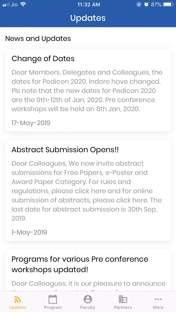 PEDICON 2020 Screenshots
