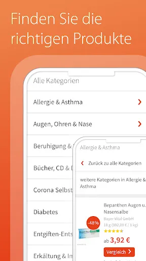 medizinfuchs - Preisvergleich Screenshots