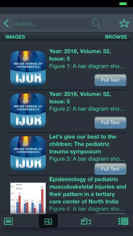 Indian J of Orthopaedics Screenshots