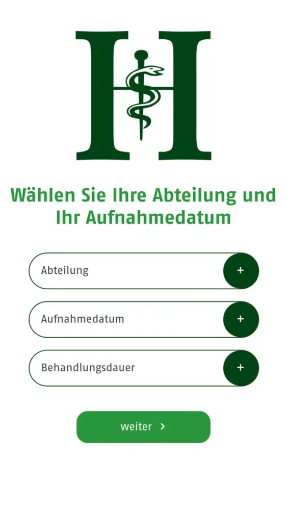 ภาพหน้าจอของ Helios Hünfeld Kliniken App