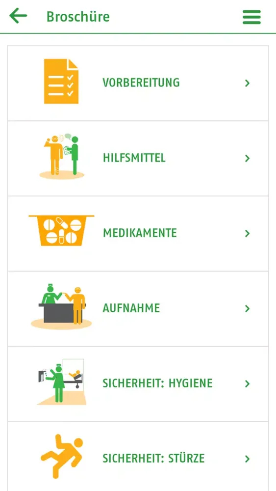 ภาพหน้าจอของ Helios Hünfeld Kliniken App