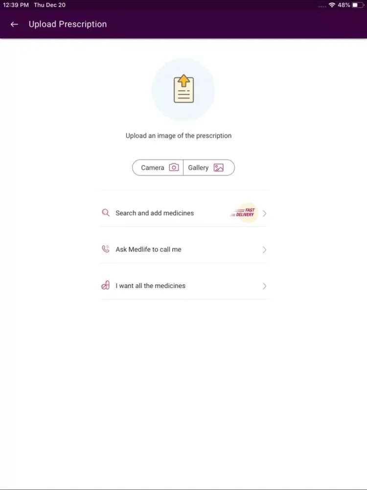 Medlife - Delivering Medicines iPad  স্ক্রিনশট