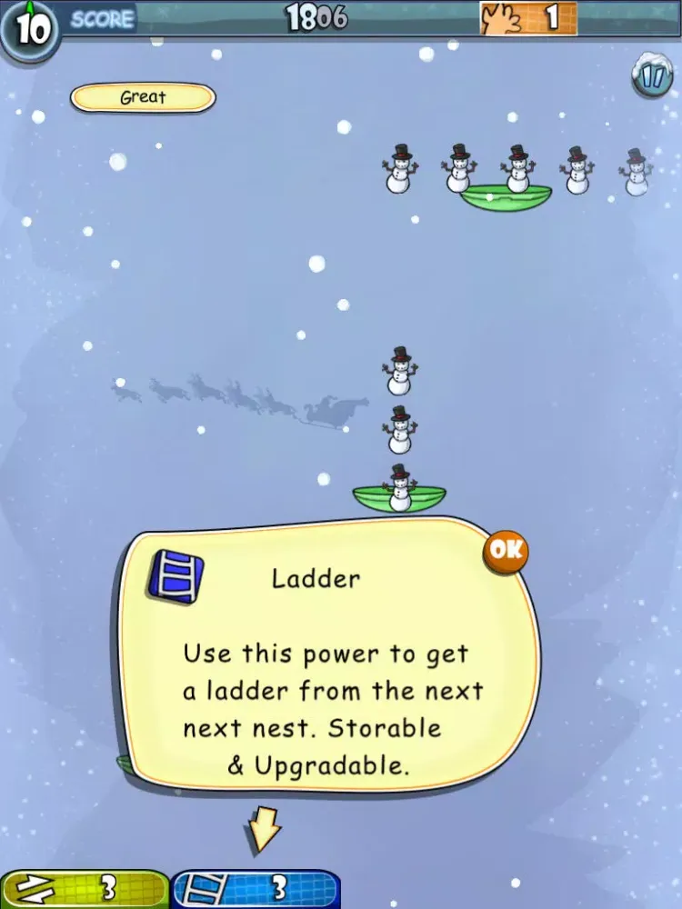 Screenshot di Greedy Jump – The Holiday Egg Jumping Treasure Hunt iPad 