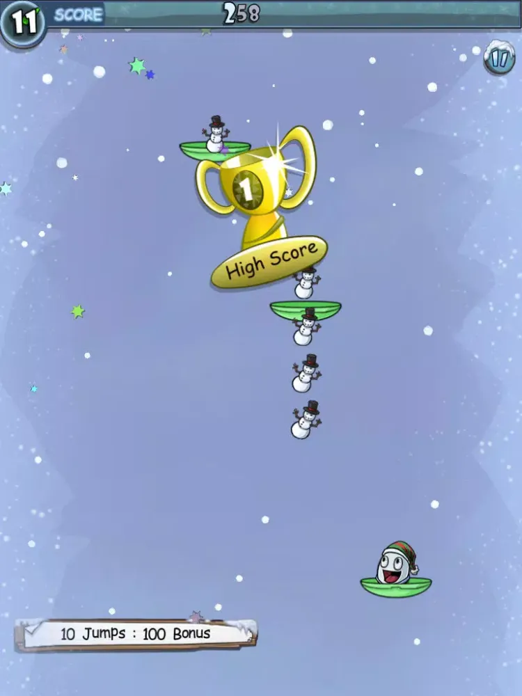 Screenshot di Greedy Jump – The Holiday Egg Jumping Treasure Hunt iPad 
