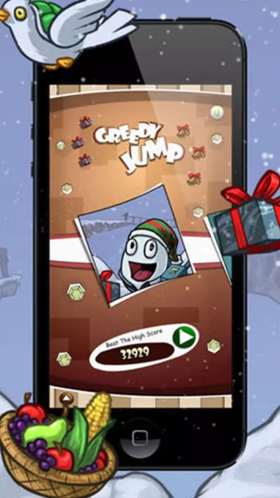 Screenshot di Greedy Jump – The Holiday Egg Jumping Treasure Hunt