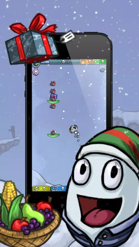 Screenshot di Greedy Jump – The Holiday Egg Jumping Treasure Hunt