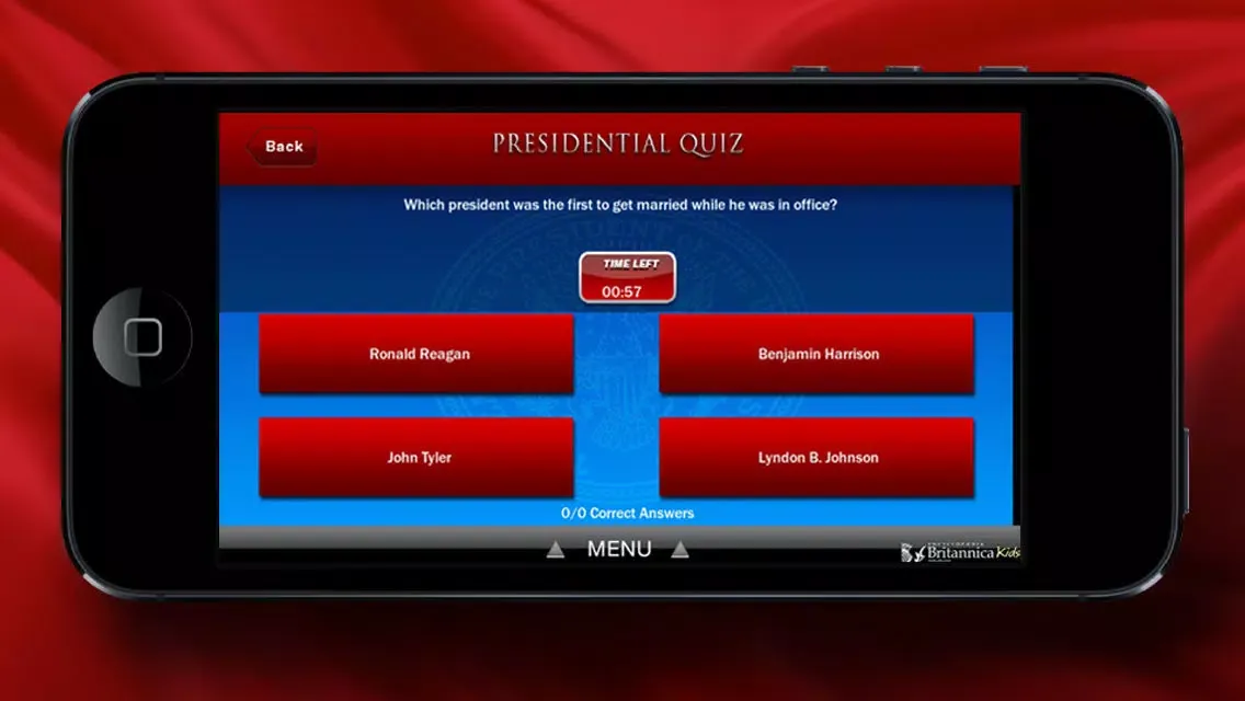 Britannica Kids: US Presidents سکرین شاٹس