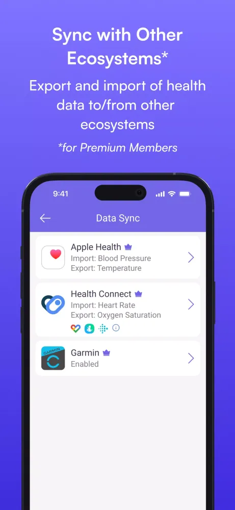 Body Temperature Tracking App Screenshots