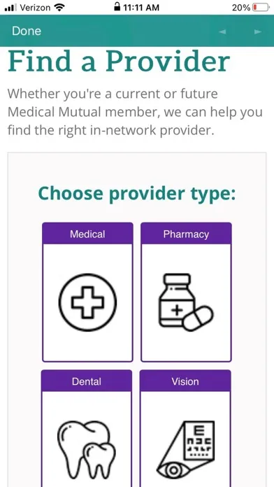 MedMutual Screenshots