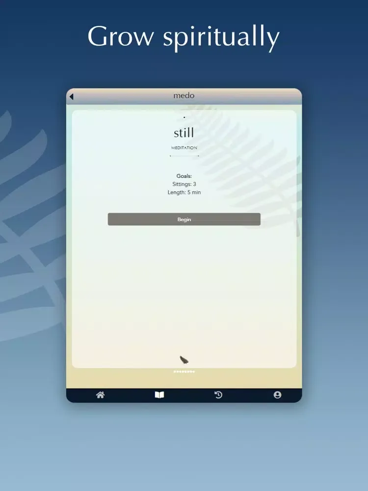 Medo: Meditation & Realization iPad  Screenshots