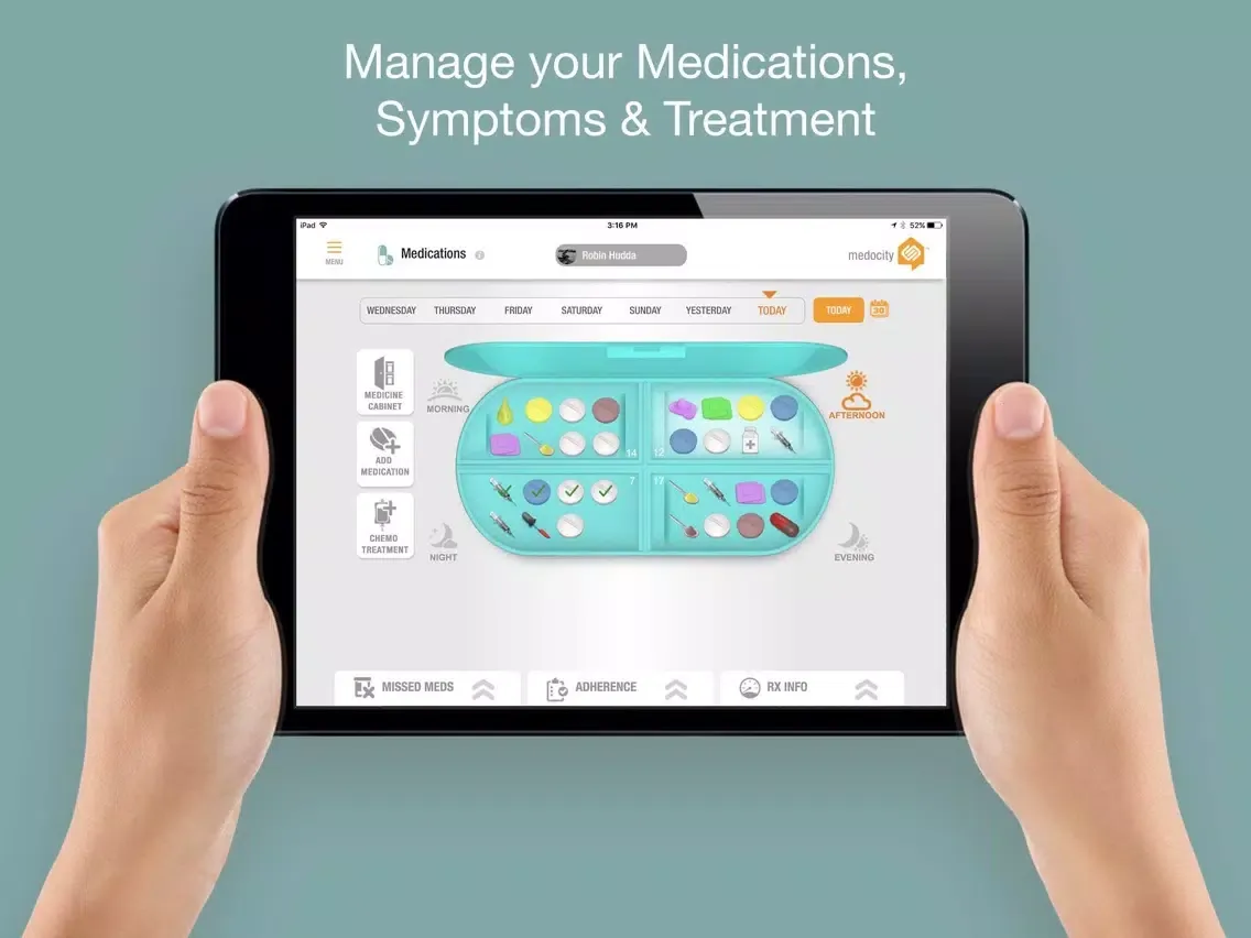 Captures d'écran de Medocity COPD Care - 360 degree Virtual Care at Home iPad 