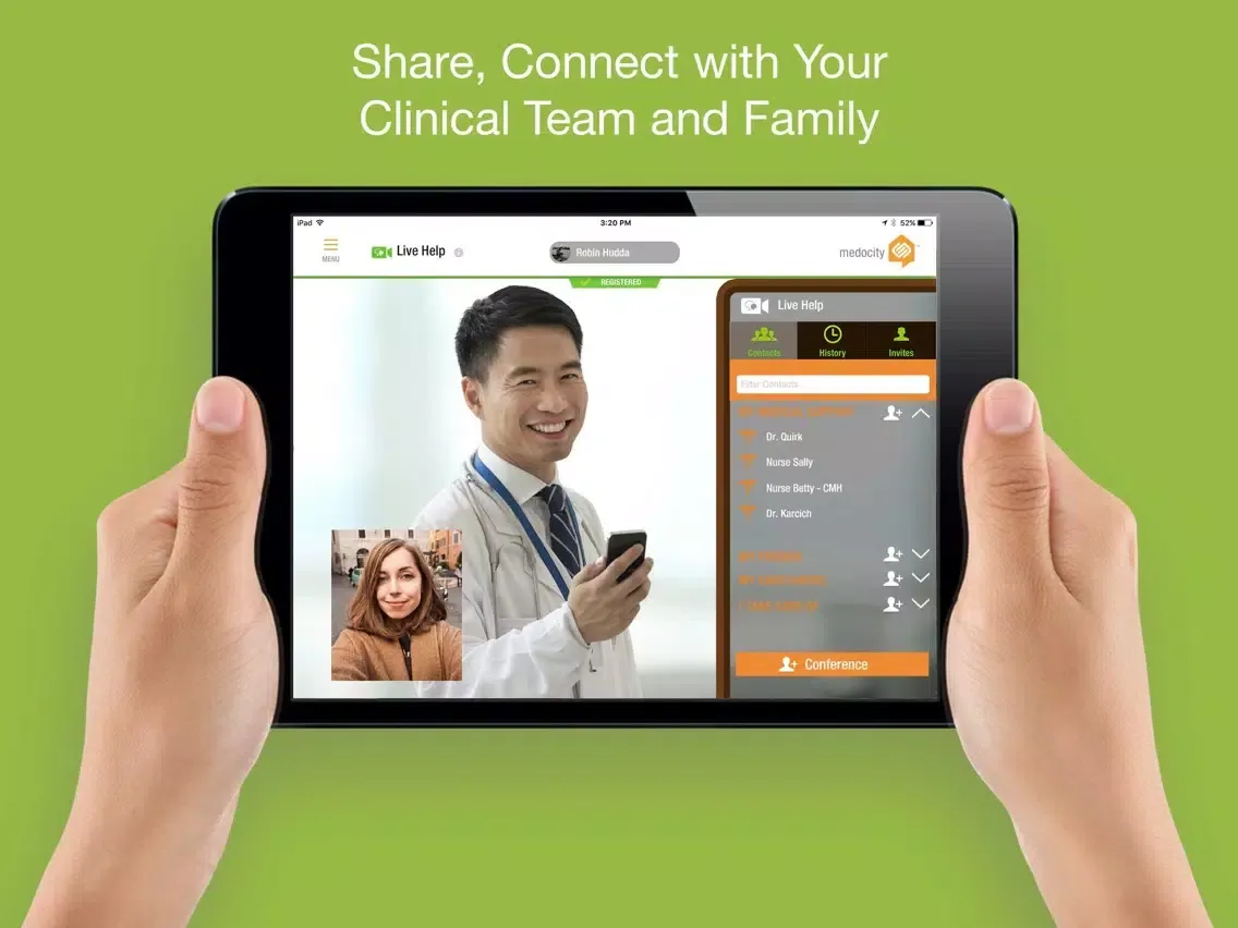 Captures d'écran de Medocity COPD Care - 360 degree Virtual Care at Home iPad 