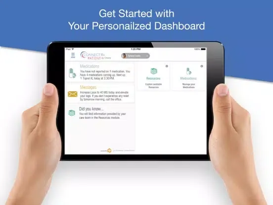 صور ConnectRxPatient iPad 