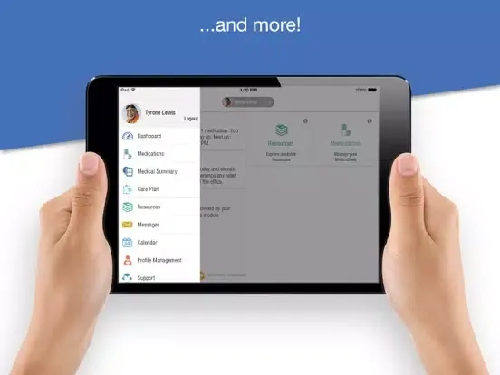 صور ConnectRxPatient iPad 
