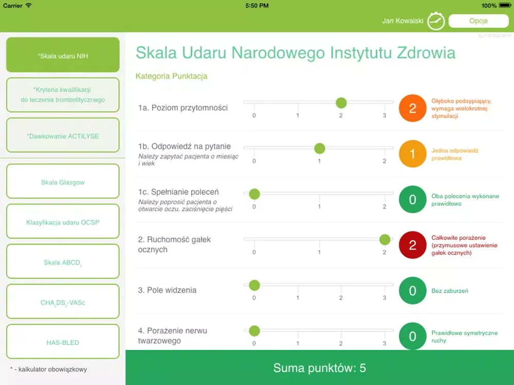 تصاویر NEUROkalkulator iPad 