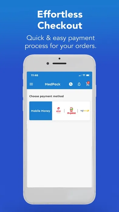 Zrzuty ekranu MedPack: Pharmacy Kiganjani