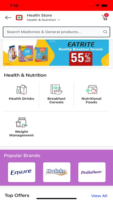 ภาพหน้าจอของ MedPlus Mart - Online Pharmacy