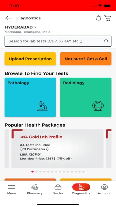 ภาพหน้าจอของ MedPlus Mart - Online Pharmacy
