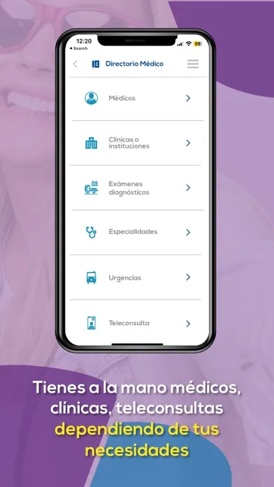 Capturas de pantalla de Medplus APP