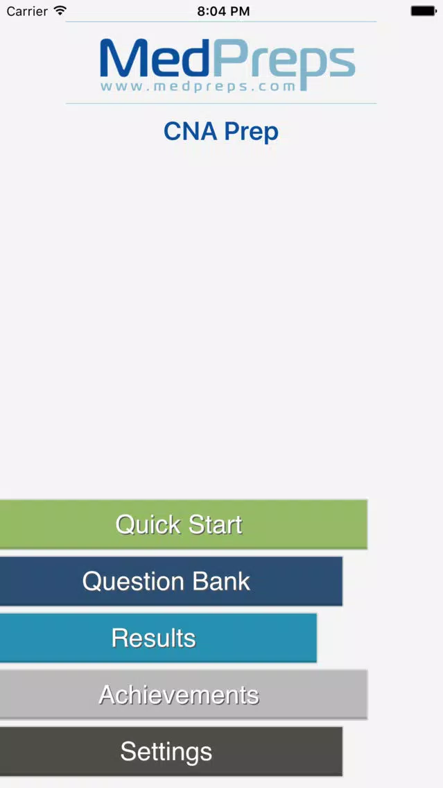 CNA Test Prep Screenshots