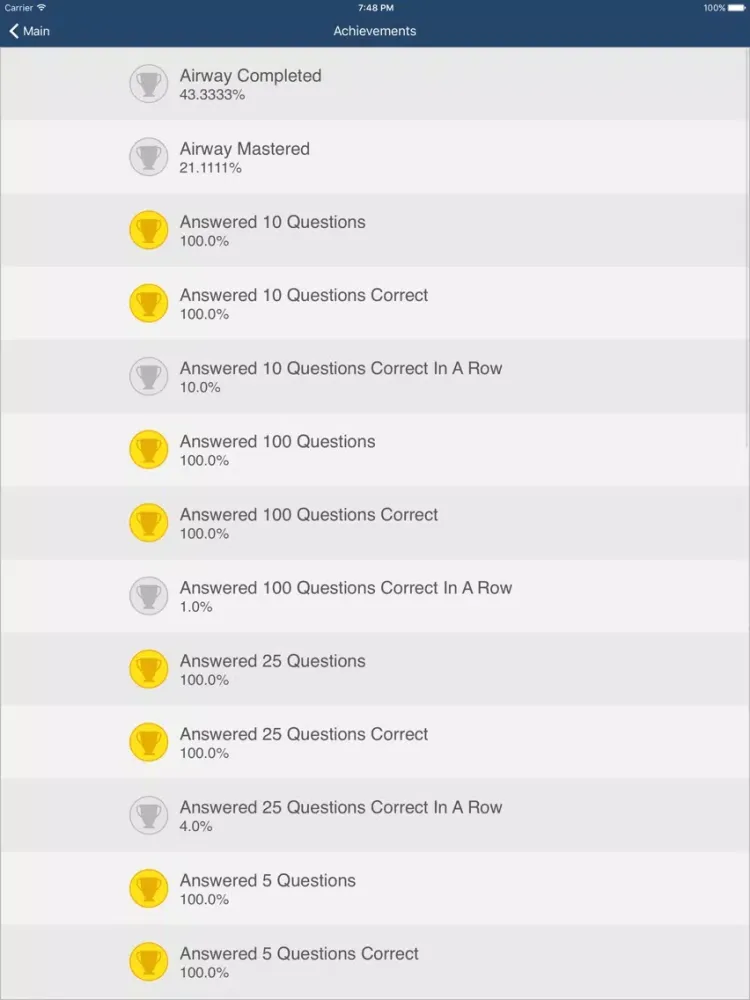 Screenshot di NREMT EMT Test Prep iPad 